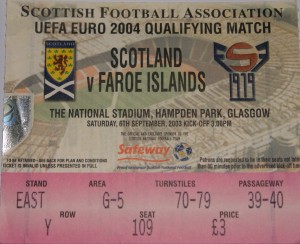 scotland v faroes 2003