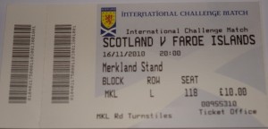 scotland v faroes 2010