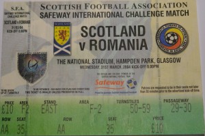 scotland v romania 2004