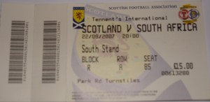 scotland v south africa 2007