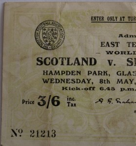 scotland v spain 1965