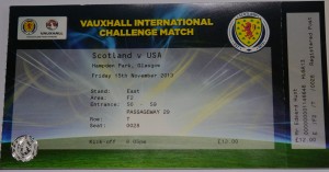 scotland v usa 2013