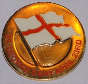 st george day badge