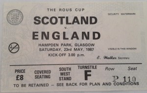 scotland v england 1987