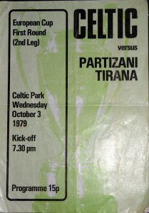 celtic v partizan 1979