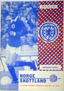 norway v scotland 1974