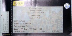 scotland israel stub