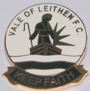 vale of leithen fc badge