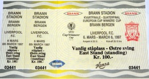 brann v liverppool 1997