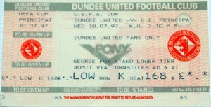 dundee united v princapat 97