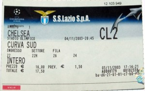 lazio v chelsea