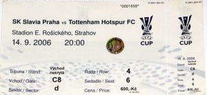 slava prague v tottenham 2006