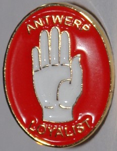 antwerp loyalist badge