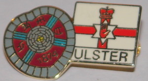 hearts ulster badge