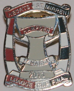 hearts v st mirren cup badge