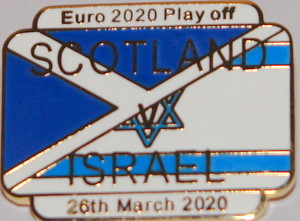 scotland israel badge