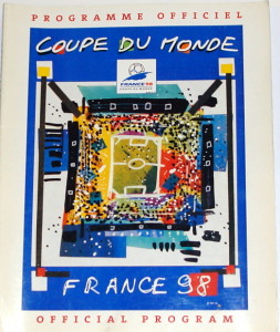 1998 world cup programme