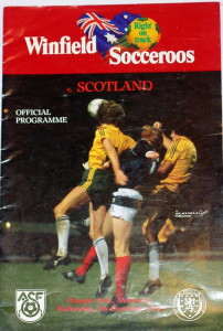 australia v scotland programme