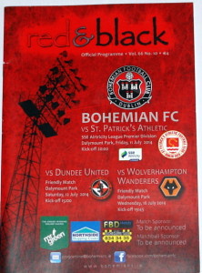 bohemians v dundee united 2014