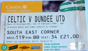 celtic v united