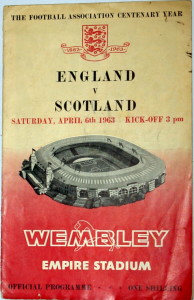 england v scotland 1963