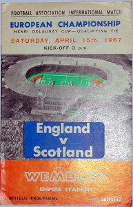 england v scotland 1967