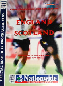 england v scotland 1999