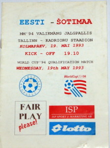 estonia v scotland 1993