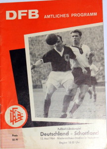 germany v scotland 1964