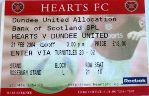 hearts v united