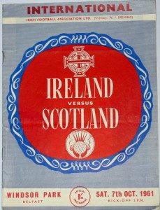 ireland v scotland 1961