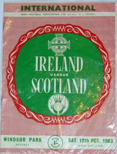 ireland v scotland 1963