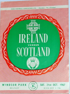 ireland v scotland 1967