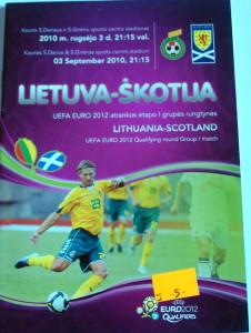 lithuania v scotland 2010