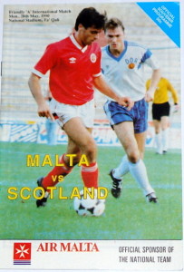 malta v scotland 1990