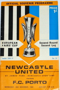 newcastle v porto 1969