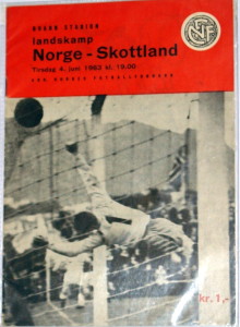 norway v scotland 1967