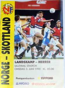 norway v scotland 1992