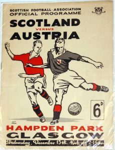 scotland v austria 1950