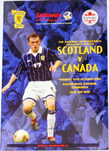 scotland v canada 2002