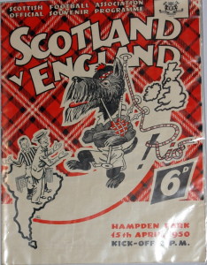 scotland v england 1950