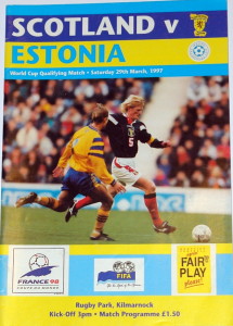 scotland v estonia 1997