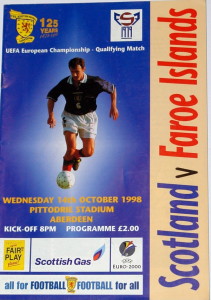 scotland v faroe islands 1998