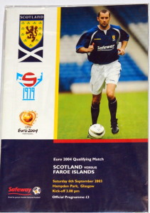 scotland v faroes 2003