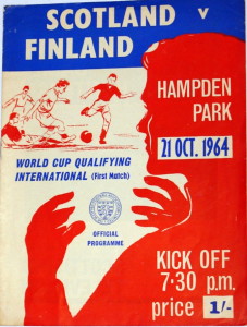 scotland v finland 1964