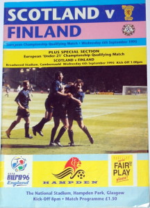 scotland v finland1995