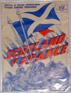 scotland v france 1951