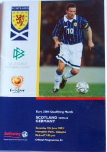 scotland v germany 2003