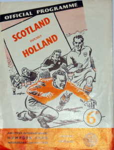 scotland v holland 1958