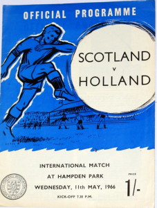 scotland v holland 1966